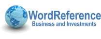 WordReference - Business and Investments